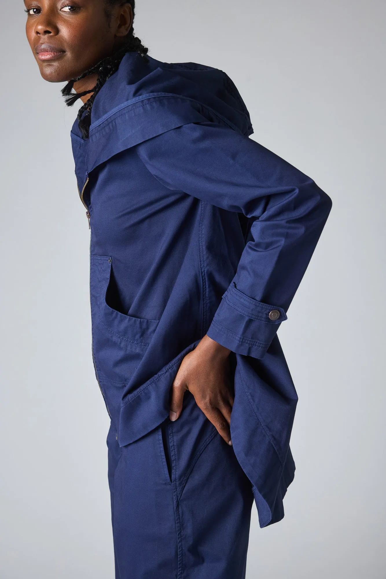 The Collected Twill Swing Jacket