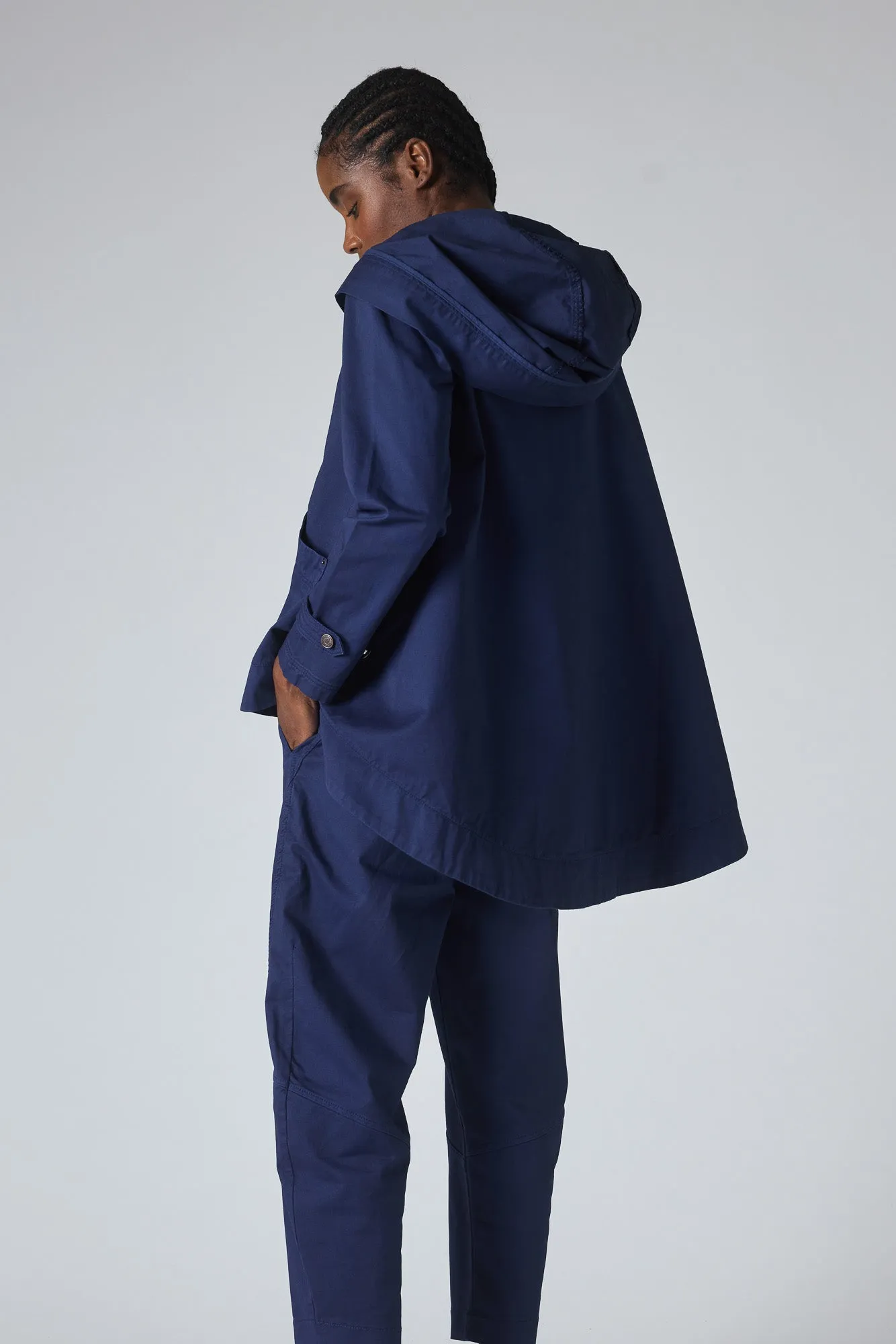 The Collected Twill Swing Jacket