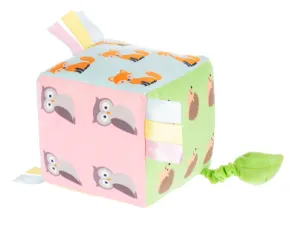 Woodland Counting Cube w/ Rattle